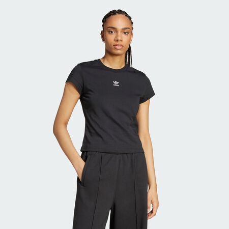 T-shirt slim Essentials : Black