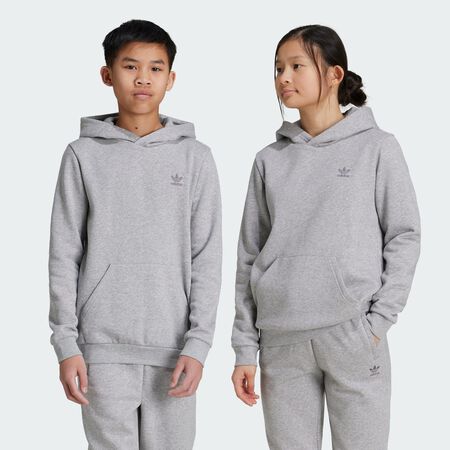 ADIDAS ORIGINALS Sweat-shirt à capuche Medium Grey Heather JUNIOR