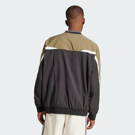 ADIDAS ORIGINALS Haut Cutline Pullover Black / Olive Strata HOMME