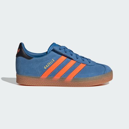 ADIDAS ORIGINALS Chaussure lacets élastiques Gazelle Comfort Closure Enfants Focus Blue / Solar Orange / Core Black BÉBÉ