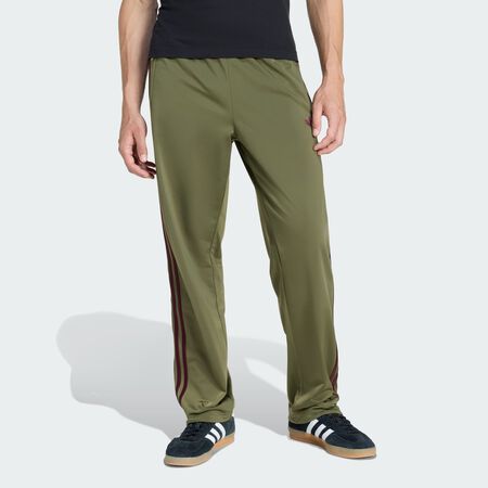 FIREBIRD TRACK PANTS : Focus Olive / Maroon