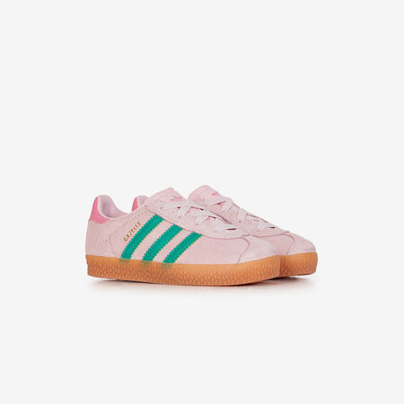ADIDAS ORIGINALS gazelle GAZELLE PINK/GREEN BABIES