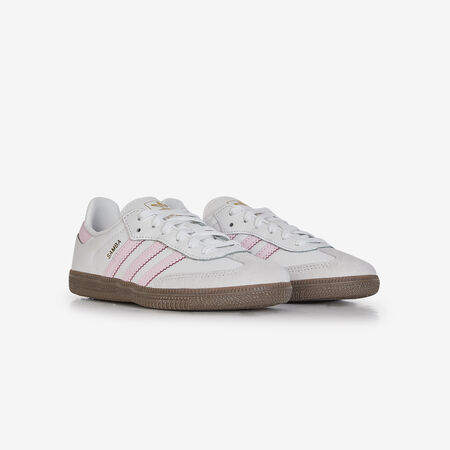 ADIDAS ORIGINALS samba SAMBA OG PATENT BLANC/ROSE CADET