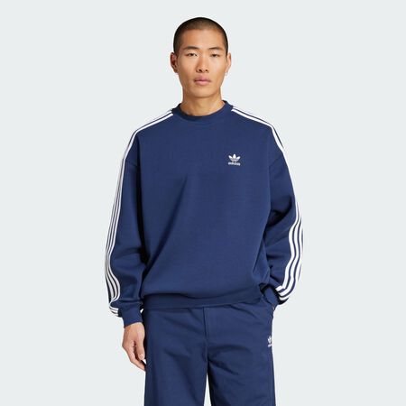 ADIDAS ORIGINALS Sweat-shirt ras-du-cou oversize Adicolor Night Indigo HOMME