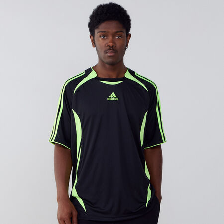 ADIDAS ORIGINALS TEE SHIRT TEAMGEIST BLACK/GREEN MEN