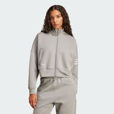 ADIDAS ORIGINALS Neuclassics Track Top Grey Three / Grey One WOMEN