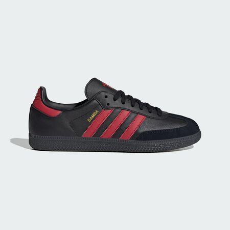 ADIDAS ORIGINALS samba Samba Manchester United Shoes Core Black / Mufc Red / Core Black UNISEX