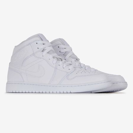 JORDAN air jordan 1 AIR JORDAN 1 MID BLANC HOMME