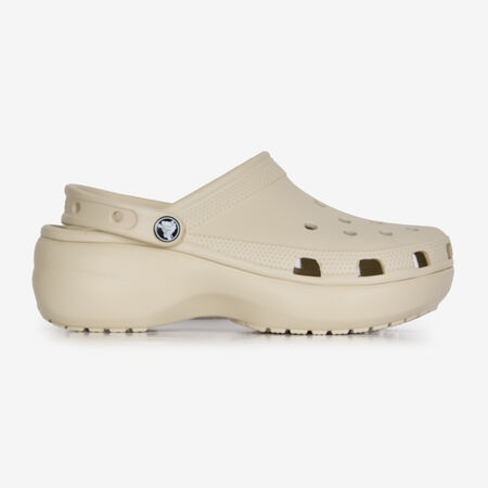 CROCS CLASSIC PLATFORM CLOG WHITE WOMEN