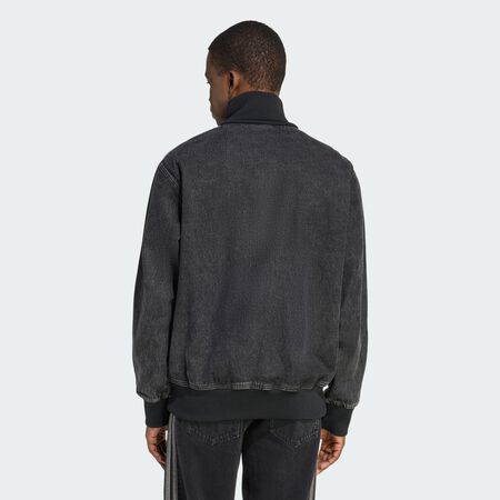 ADIDAS ORIGINALS JACKET FZ FIREBIRD DENIM BLACK MEN