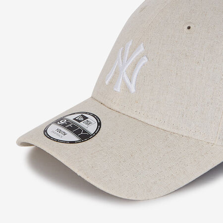 NEW ERA 9FORTY KIDS NY LINEN BEIGE/BLANC ENFANT