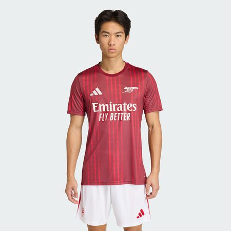ADIDAS PERFORMANCE Arsenal FC 26 Pre-Match Jersey Team Coll Burgundy 2 / Pure Ruby MEN