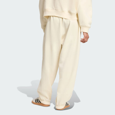 ADIDAS ORIGINALS Jogger oversize Essentials Linear Cream White FEMME