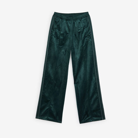 ADIDAS ORIGINALS PANT JOGGER ADICOLOR VELVET VERT FEMME