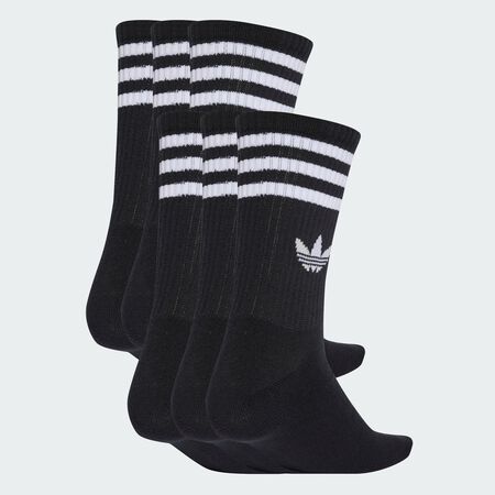 ADIDAS ORIGINALS Chaussettes 3 bandes (6 paires) Black MIXTE