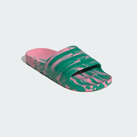 ADIDAS SPORTSWEAR Adilette Aqua Slides Bliss Pink / Court Green / Court Green MEN