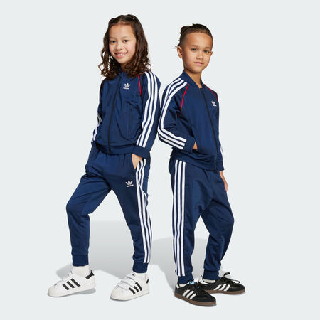 ADIDAS ORIGINALS Survêtement Adicolor SST Enfants Night Indigo / White / Better Scarlet CADET