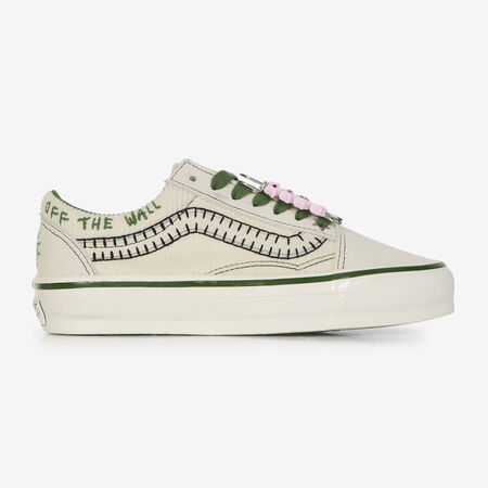 VANS old skool LX OLD SKOOL CHARMS BEIGE/VERT FEMME