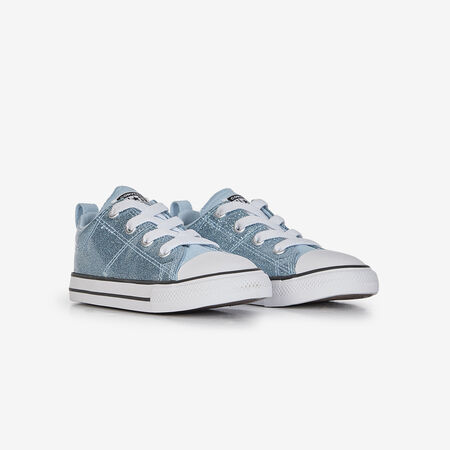 CONVERSE CHUCK TAYLOR ALL STAR OX EL GLITTER BLUE/WHITE BABIES