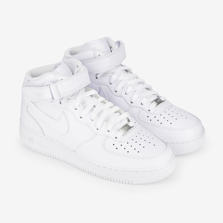NIKE air force 1 AIR FORCE 1 MID BLANC/BLANC HOMME