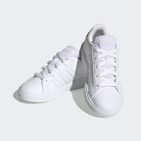 ADIDAS SPORTSWEAR Chaussure Grand Court Lifestyle Tennis Lace-Up Cloud White / Cloud White / Grey One BÉBÉ