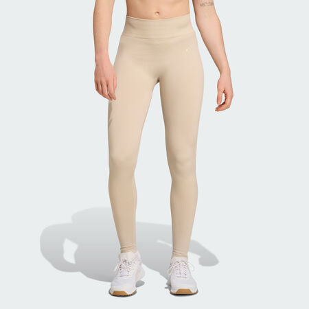 Workout Essentials Full-Length Knit Leggings : Beige