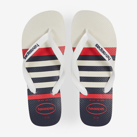 HAVAIANAS TOP NAUTICAL BLEU/ROUGE MEN