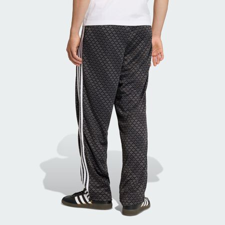ADIDAS ORIGINALS FIREBIRD LOOSE MONOGRAM TRACK PANTS Black MEN