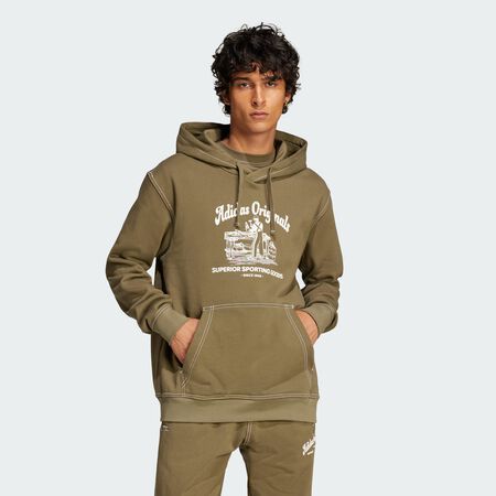 ADIDAS ORIGINALS Wabash Hoodie Olive Strata MEN