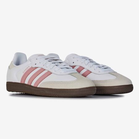 ADIDAS ORIGINALS samba SAMBA OG WHITE/PINK WOMEN