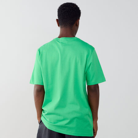 ADIDAS ORIGINALS TEE SHIRT ESSENTIAL GREEN/WHITE MEN