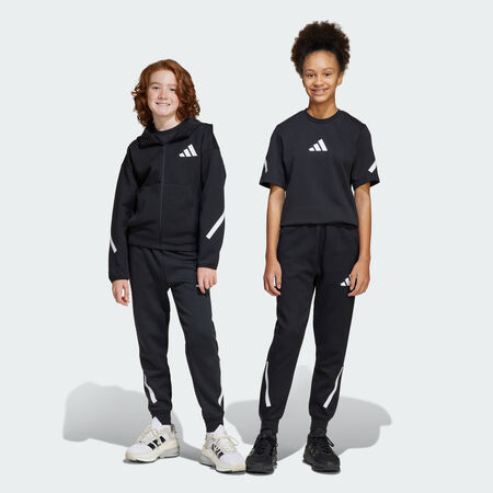 Pantalon jambes fuselées adidas Z.N.E. : Black / White