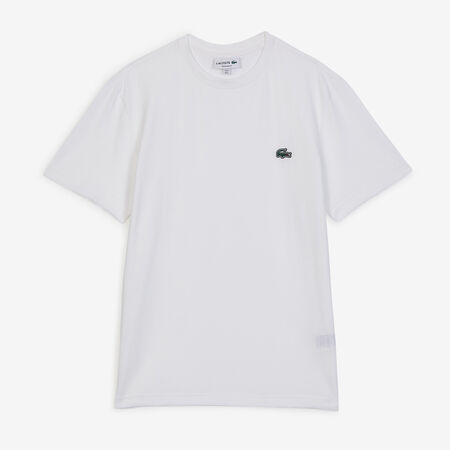 LACOSTE TEE SHIRT CLASSIC SMALL LOGO SL BLANC HOMME