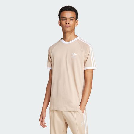 ADIDAS ORIGINALS T-shirt 3 bandes Adicolor Classics Magic Beige HOMME