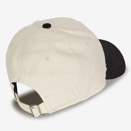 NEW ERA 9FORTY WOMEN NY FAUX SUEDE BEIGE/NOIR FEMME