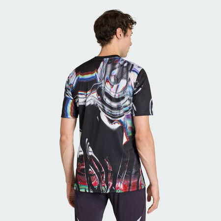 ADIDAS PERFORMANCE Manchester United 25/26 Pre Match Jersey Black / White / Mufc Red MEN