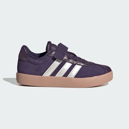 ADIDAS ORIGINALS Chaussure VL Court 3.0 Enfants Aurora Plum / Zero Metalic / Pink Gum BÉBÉ