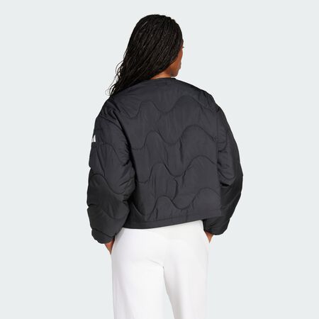 ADIDAS SPORTSWEAR Veste isolante Nuganic Black FEMME