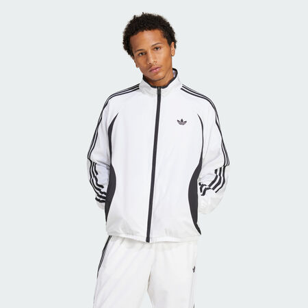 ADIDAS ORIGINALS Veste de survêtement Adicolor Teamgeist White / Black HOMME
