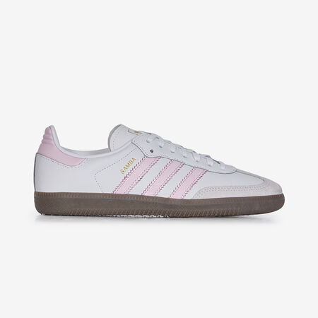 ADIDAS ORIGINALS samba SAMBA OG PATENT WHITE/PINK JUNIOR