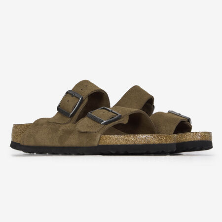 BIRKENSTOCK arizona ARIZONA SUEDE DARK TEA BROWN WOMEN