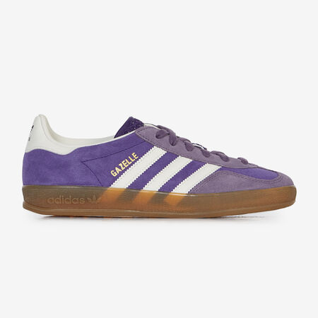 GAZELLE INDOOR : VIOLET/BLANC