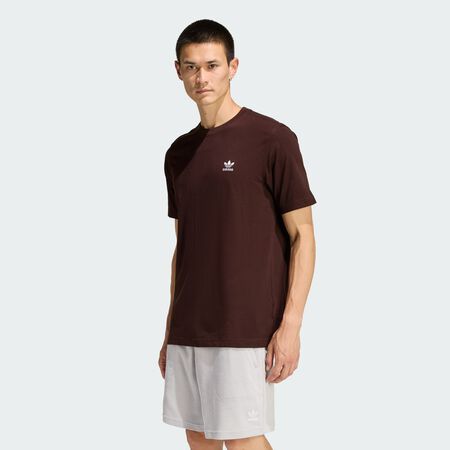 ADIDAS ORIGINALS TEE SHIRT ESSENTIAL BROWN MEN