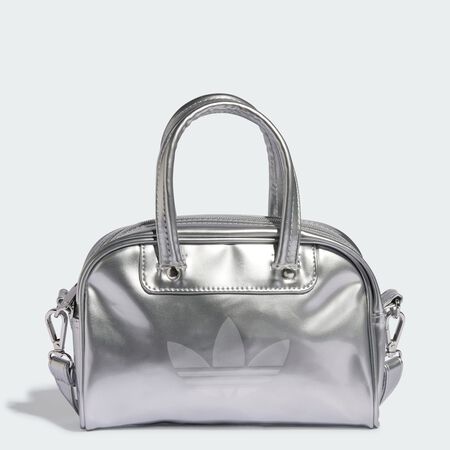 ADIDAS ORIGINALS Adicolor Mini Bowling Bag Silver Metallic UNISEX