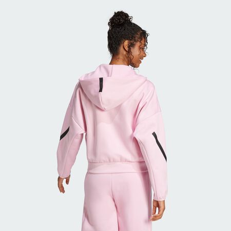 ADIDAS ORIGINALS Veste à capuche entièrement zippée adidas Z.N.E. True Pink FEMME