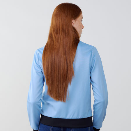 ADIDAS ORIGINALS JACKET FZ ADICOLOR CLASSICS BLEU/MARINE FEMME