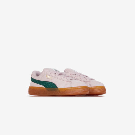 PUMA suede SUEDE XL PINK/GREEN BABIES