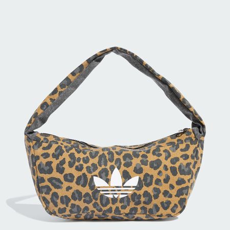 ADIDAS ORIGINALS Leopard Small Shoulder Bag Bronze Strata / Black UNISEX