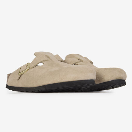 BIRKENSTOCK boston BOSTON SUEDE SANDCASTLE BEIGE WOMEN