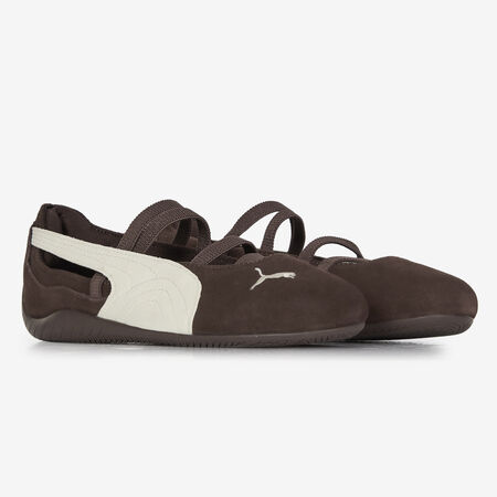 PUMA speedcat SPEEDCAT BALLET SUEDE MARRON/BEIGE FEMME